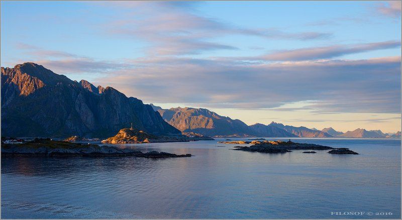 Лофотены ввечеру...photo preview