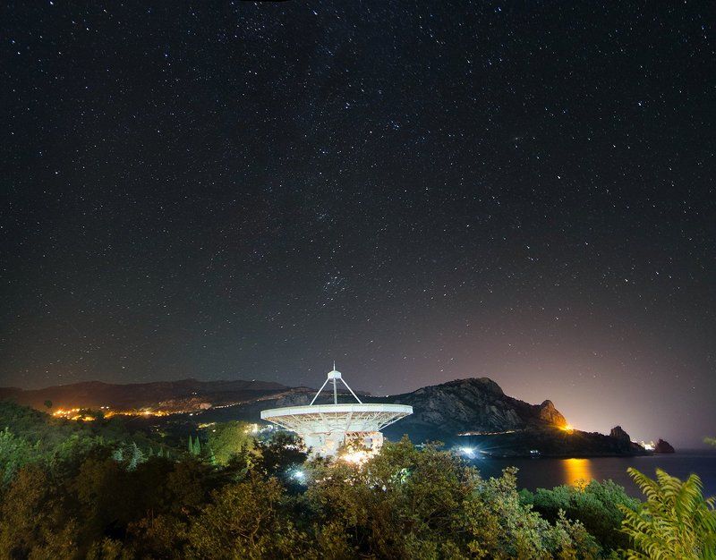 крым, ночь, кацивели Звезды Кацивелиphoto preview