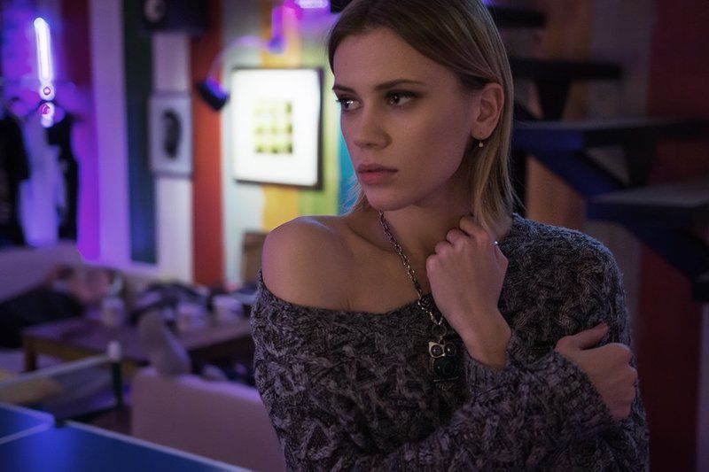 портрет, девушка, неон Неонphoto preview