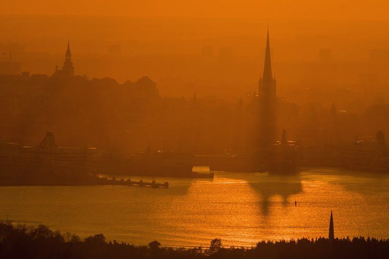 Таллин на закате.photo preview