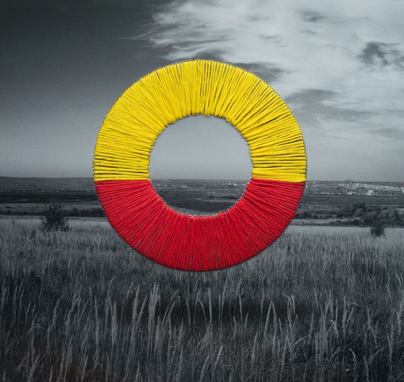 вышивка, круг Кругphoto preview