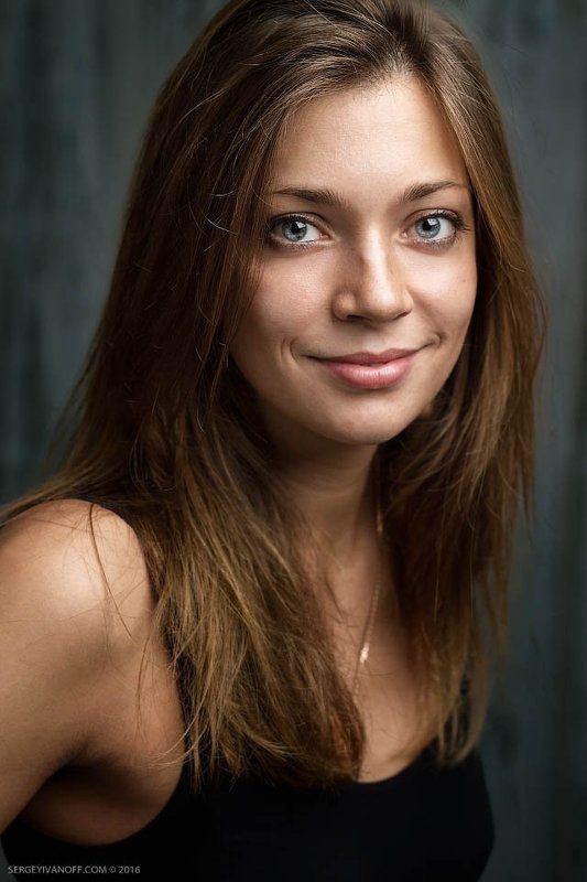 портрет, молодая, девушка, красивая, красавица, глаза, волосы, portrait, young, girl, beautiful, cute, eyes Portrait of the beautiful girl Ninaphoto preview