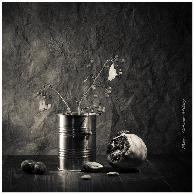 Монохромные натюрморты.photo preview