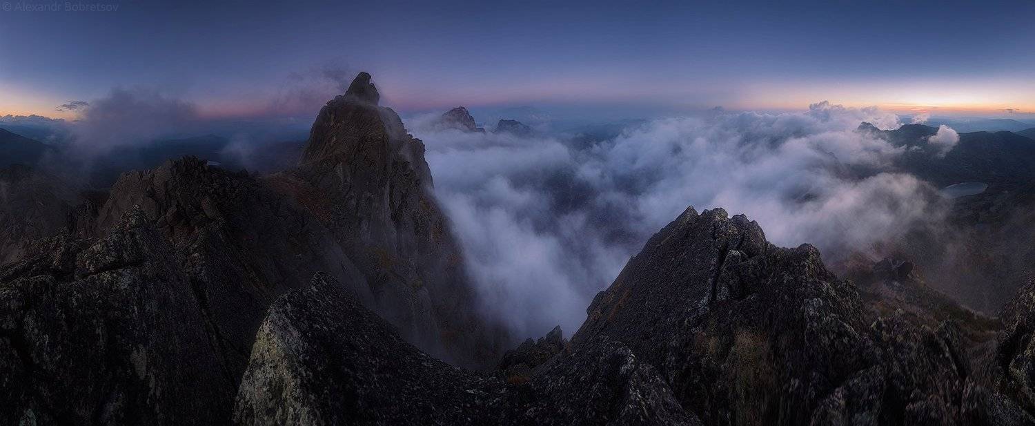 Закат на Птице 2. Автор: Александр Бобрецов ергаки, птица, Александр Бобрецов