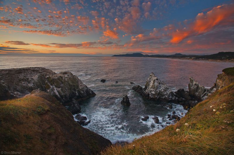 Yaquina Head Lighthouse Sunsetphoto preview