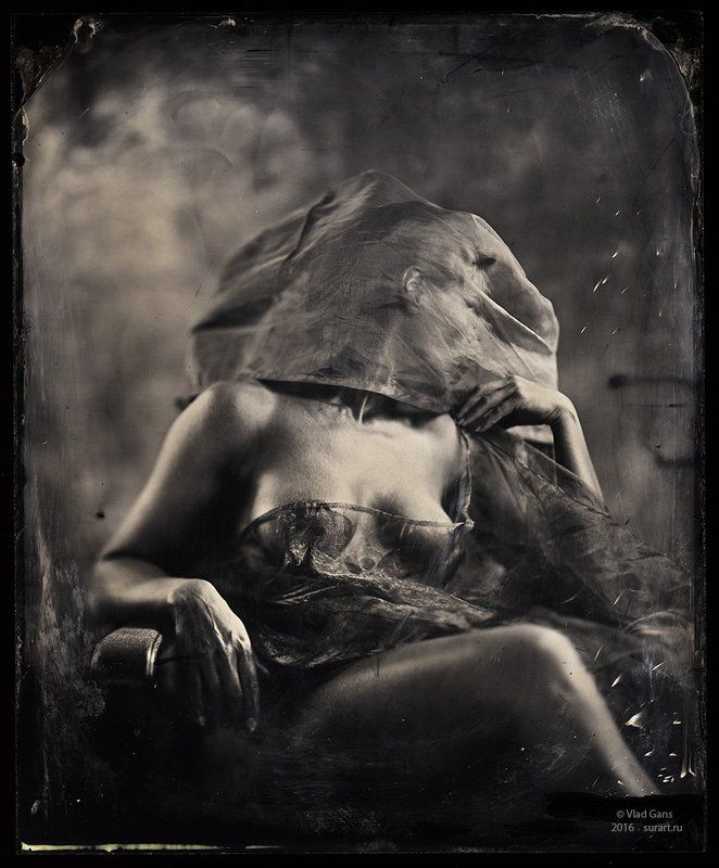 Амбротип на стекле ***photo preview