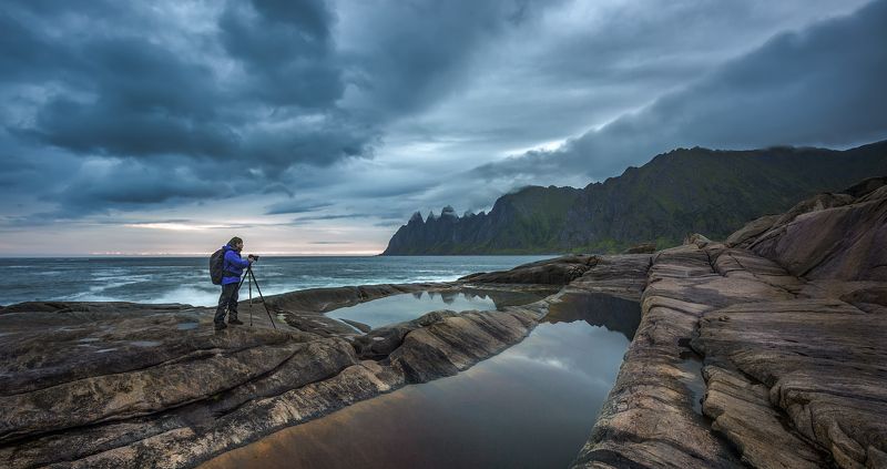 norway, норвегия, море, путешествие, skaland, senja Норвежская сага.photo preview