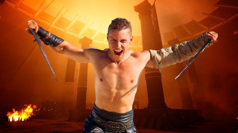 Мужчина воинphoto preview