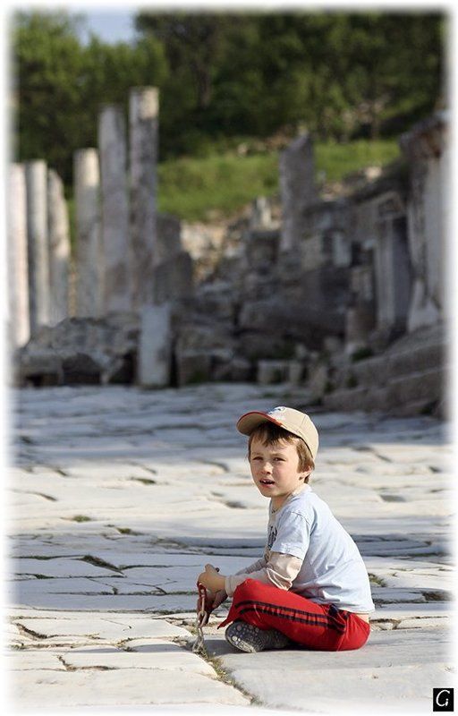 турция, эфес, апрель, мальчик, малыш Малышphoto preview