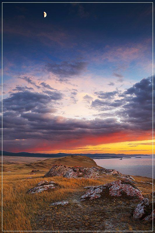 байкал, ольхон, будун Закат на Будунеphoto preview