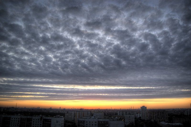 moscow sunrise hdr Sunrise...photo preview