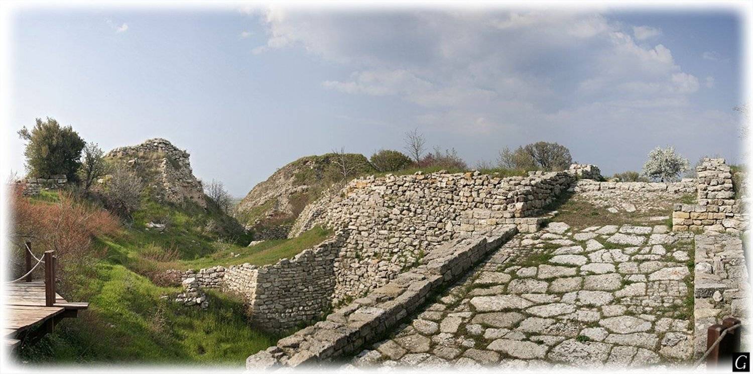 турция, троя, апрель, главный, въезд, дорога, древность, илион, Gorshkov Igor_Feanorus