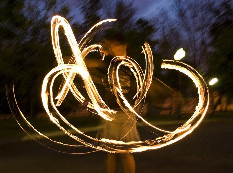 пои,огонь,танец Танцующяя с огнемphoto preview