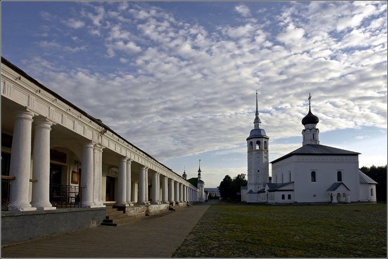 утро, суздаль, золотое кольцо, посад, торговые ряды В ожидании вавилонского столпотворенияphoto preview