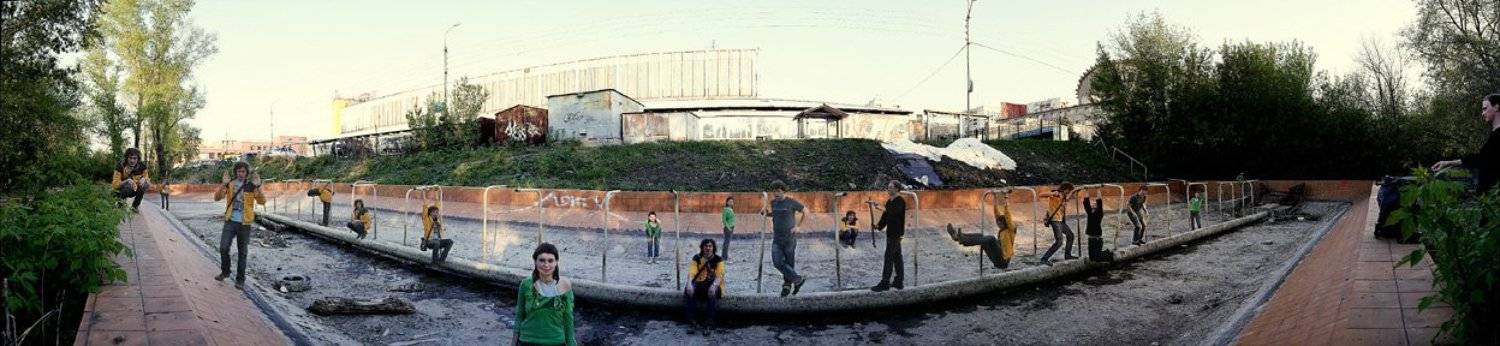 фонтан. Автор: Крот Максим панорама, самара, фонтан, Крот Максим