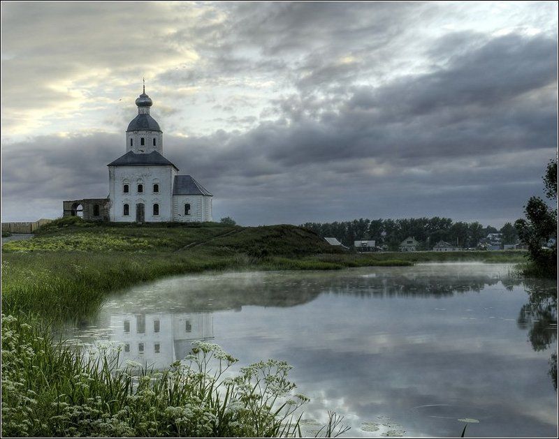 утро, туман, суздаль, золотое кольцо Пока все спят...photo preview