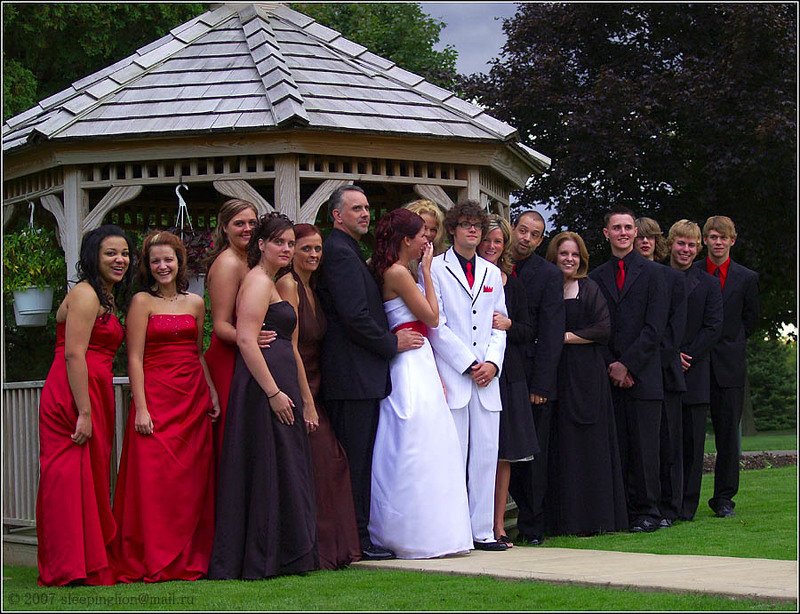 свадьба, wedding, репортаж Смешной русский... фото превью