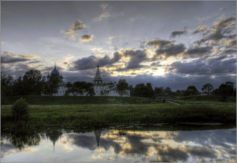 суздаль, золотое кольцо, кремль, рассвет Кремлевский рассветphoto preview