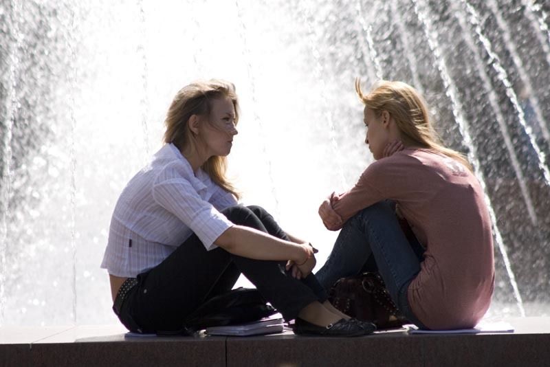 экзамены, лето, фонтан, перед последним экзаменомphoto preview