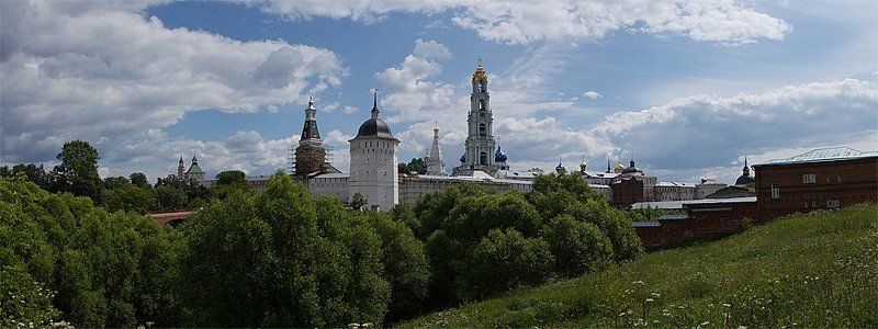 сергиев посад лавра панорама Лавра фото превью