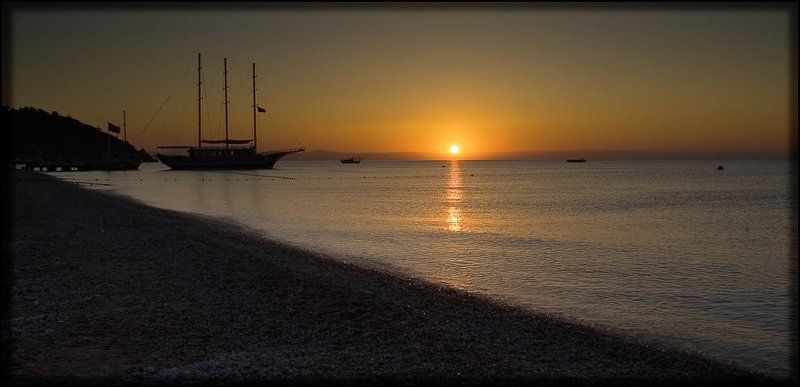 турция, текирова, средиземное море, рассвет турецкий рассветphoto preview