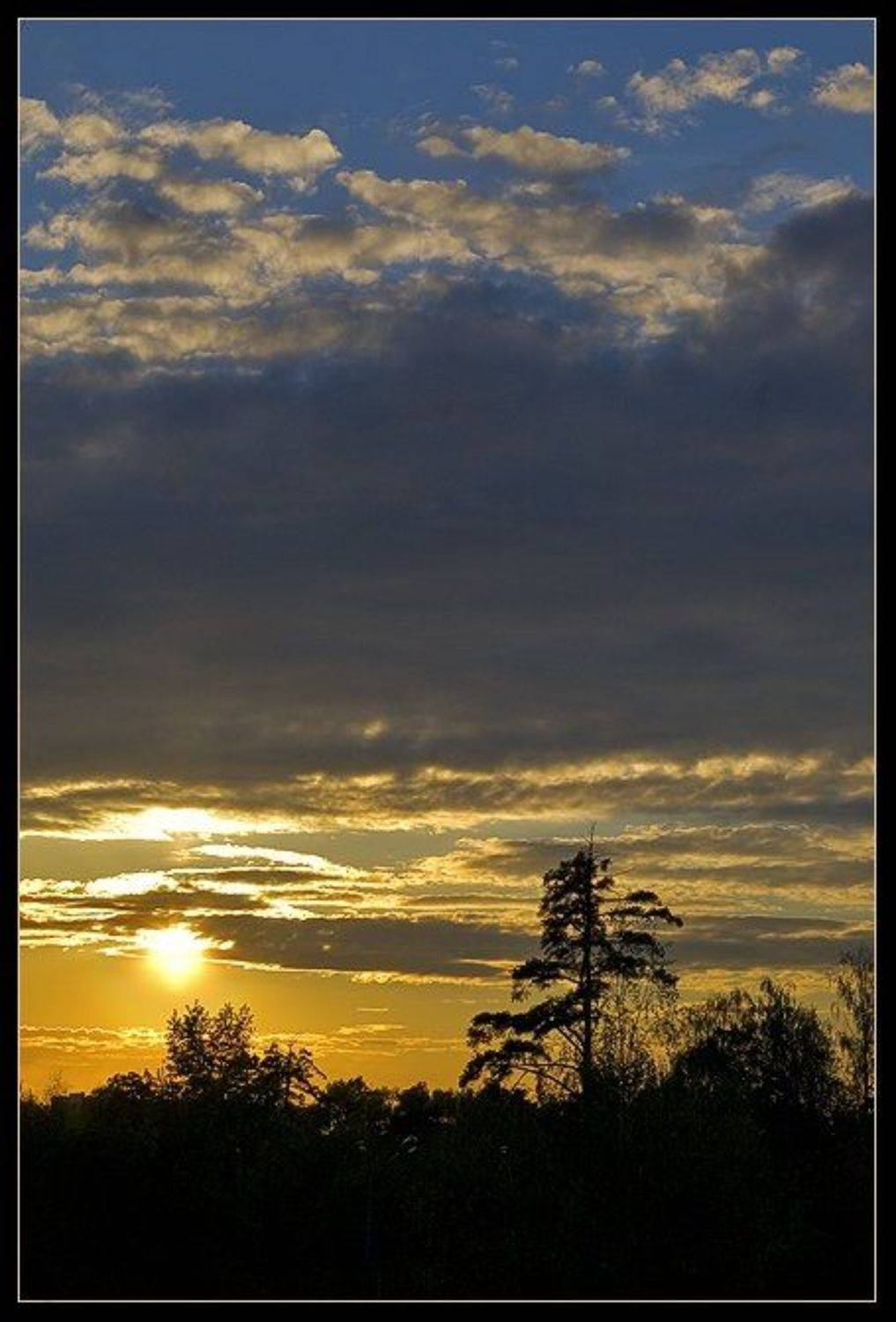 Небесная лампочка.... Автор: Екатерина (PhotoJourneys.ru) Васягина небо, Екатерина (PhotoJourneys.ru) Васягина