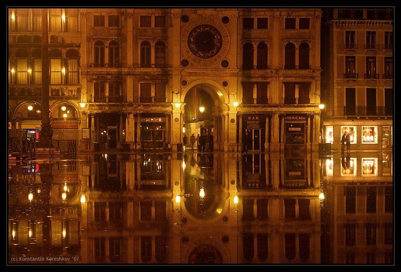 италия, венеция, наводнение, площадь, сан-марко, пьяцца, сан-марко, italy, venice, venezia, piazza, san-marco Наводнение в Венецииphoto preview