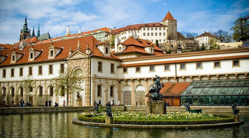 геракл, прага, памятник, статуя, город, чехия, архитектура, весна ***photo preview