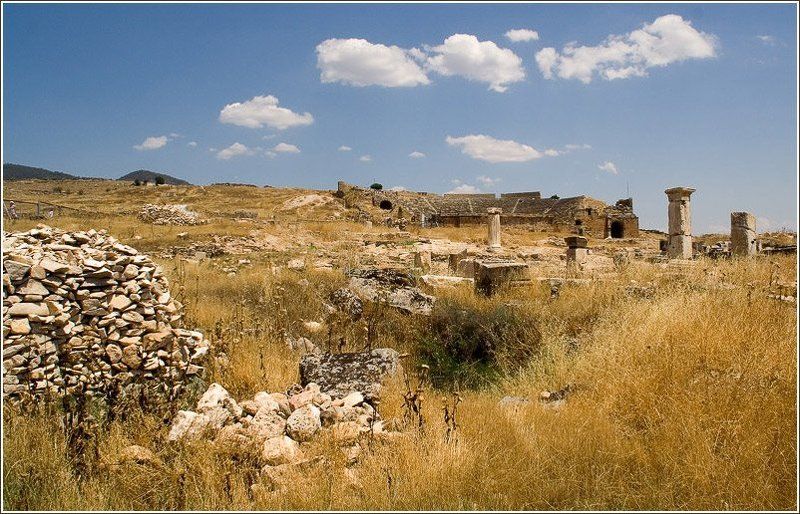 турция, памуккале, хиерасполис, амфитеатр Амфитеатрphoto preview