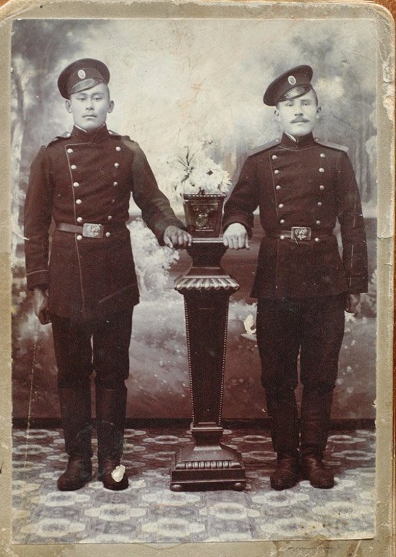 дагерротип,царская армия, юнкера Молодые Юнкера.Царская армия.photo preview