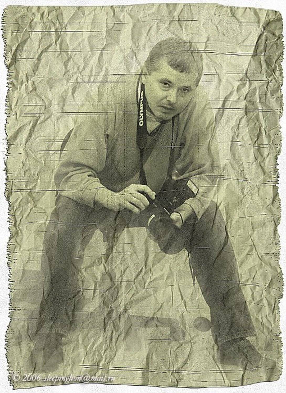 портрет, коллаж, монтаж, Pilgrim