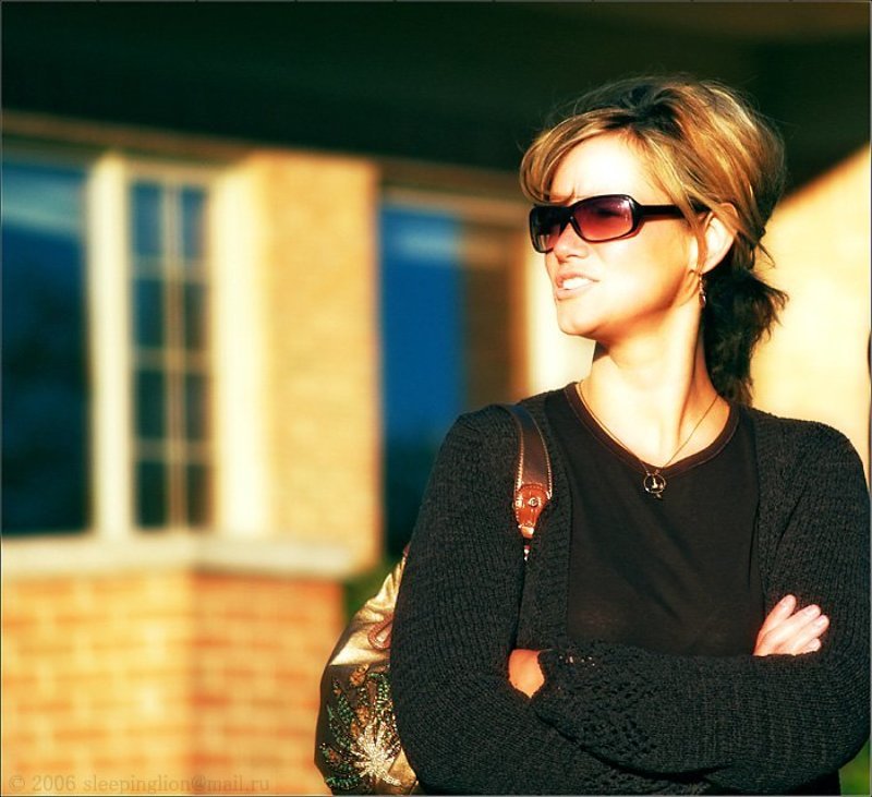 портрет на закате Солнцу навстречу...photo preview