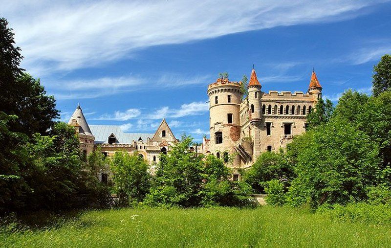 муромцево, владмирская обл., замок, усадьба уходящее прошлоеphoto preview