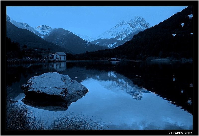 испания, арагон, озеро, горы ,ночь, тишина ,paradox Увертюра к испанскому сонету фото превью