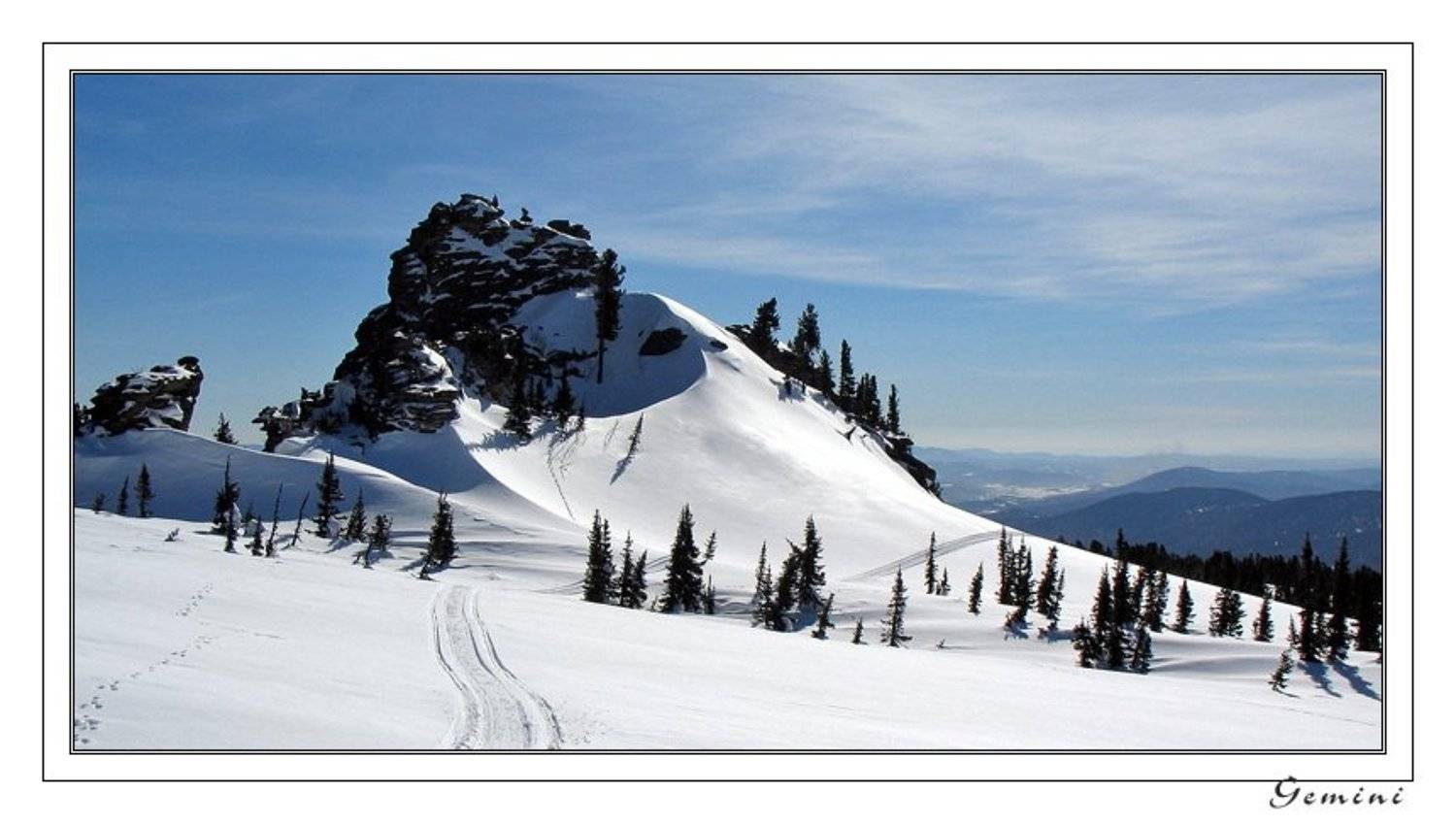 В поисках приключений.... Автор: Gemini горная шория, шерегеш, горы, снег, алтай, Gemini