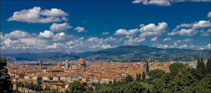 италия, флоренция, город Солнечный городphoto preview