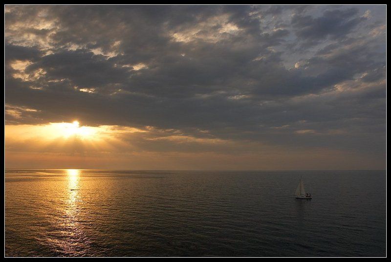 море, бухта, пейзаж, крым, яхта, закат, херсонес На краю ойкуменыphoto preview