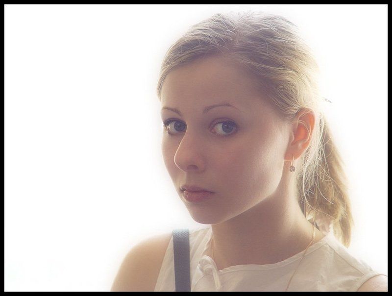 девушка, портрет, грусть, красота Грустный ангелphoto preview