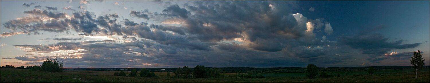 Рисует вечер облака.... Автор: Тоша , Тоша
