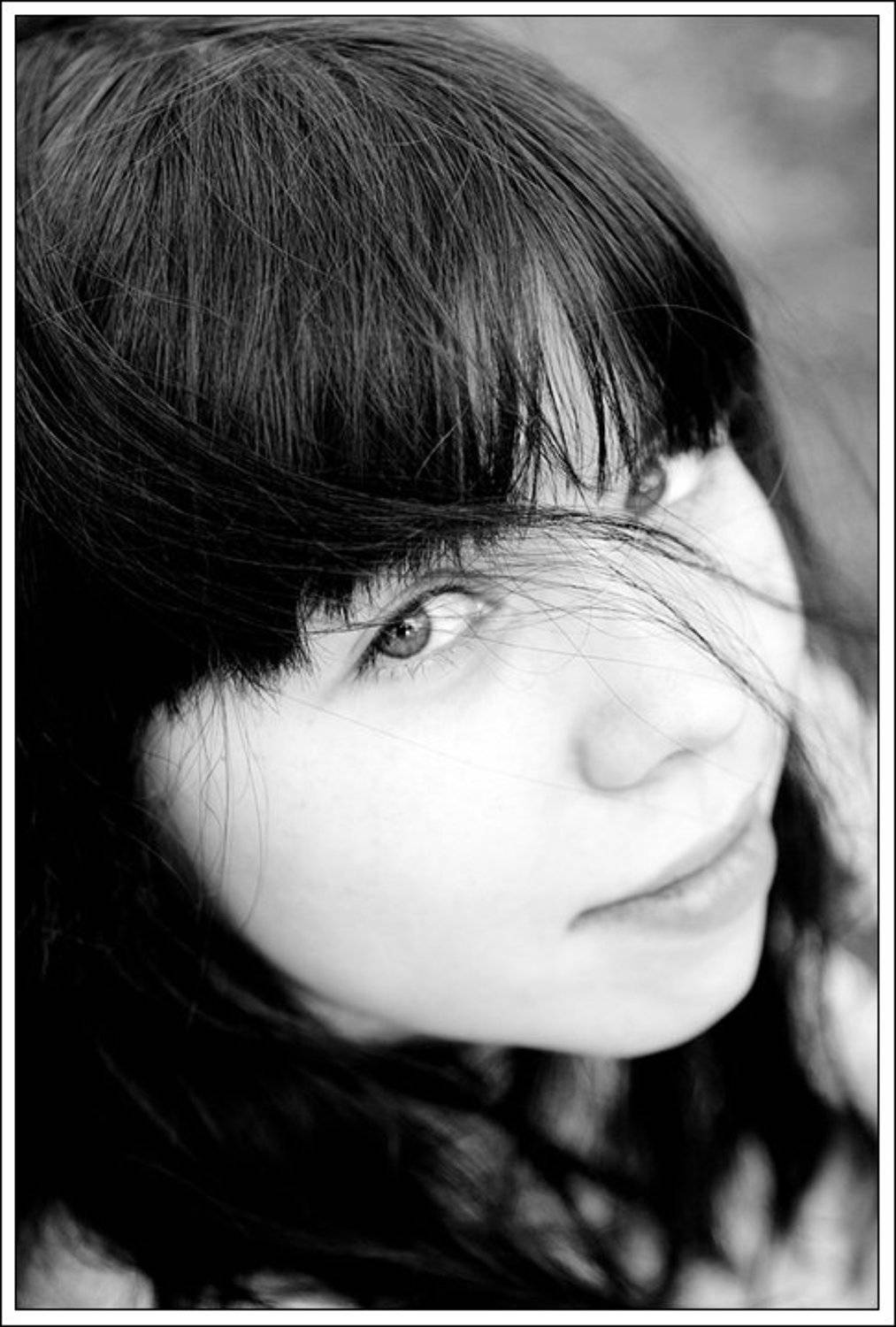 вишенка, портрет, чб, Alexander Novozhilov