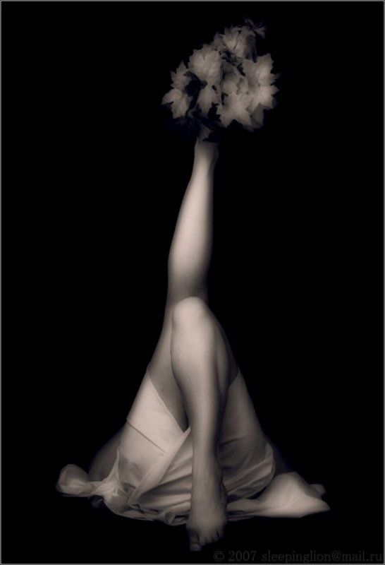 портрет женских ног Предчувствие осени... фото превью