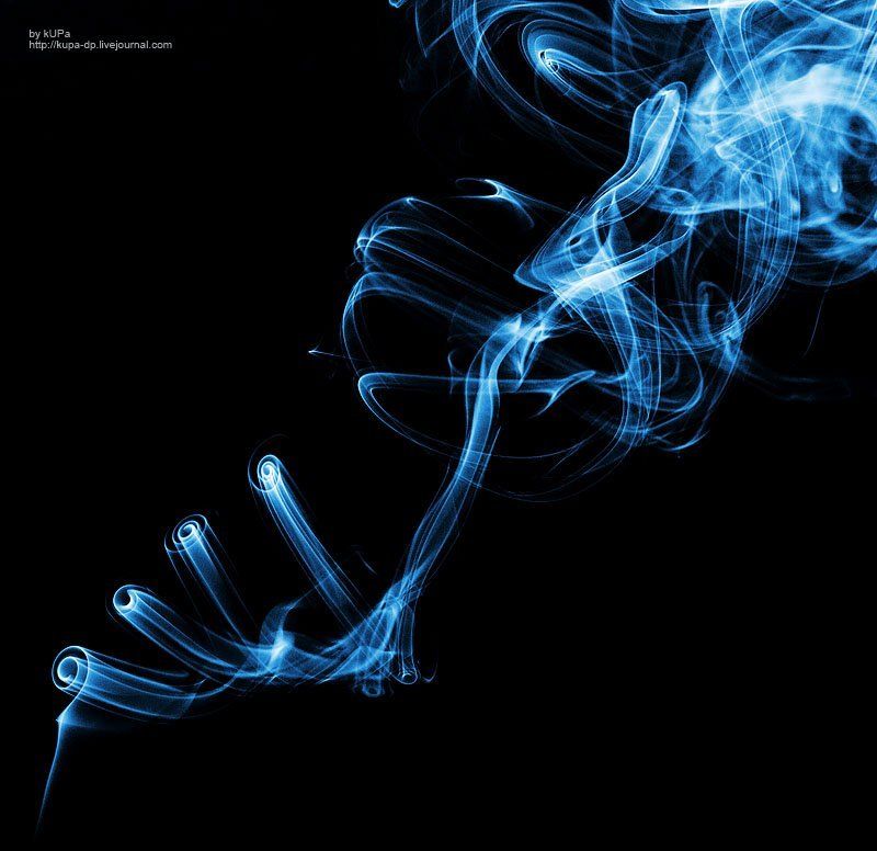 дым Синий дымphoto preview