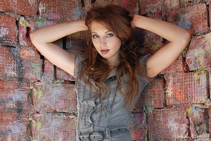 лида, королева, рыжеволосая, портрет, a.krasnoff Рыжеволосая :)photo preview