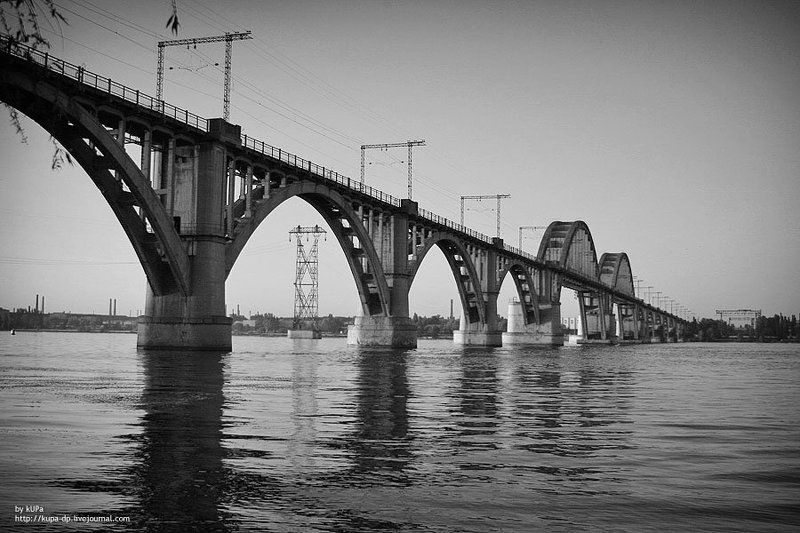 мост днепр Мост через Днепрphoto preview