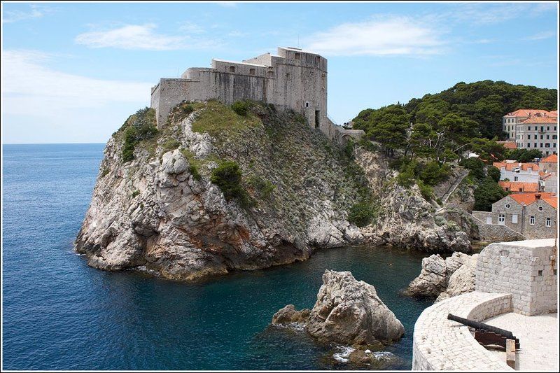 хорватия, дубровник, море, пейзаж На страже городаphoto preview