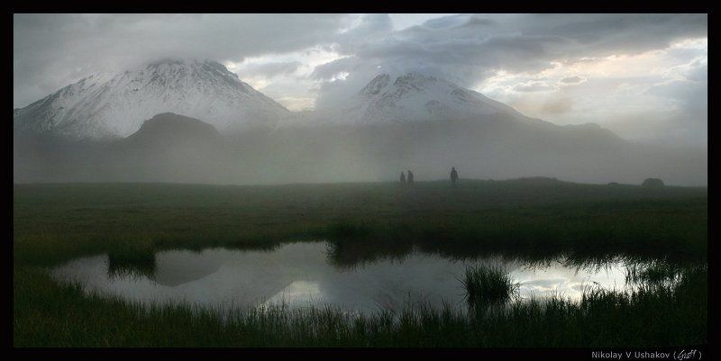 Экспедиция на Безымянку (идущие в тумане)photo preview