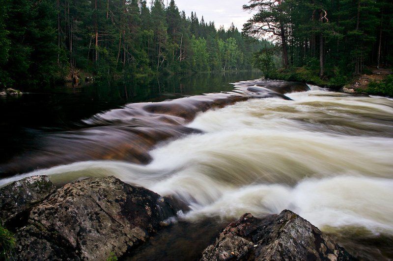 река, колвица, порог, белый, кольский, сплав Колвица. Порог Белый.photo preview