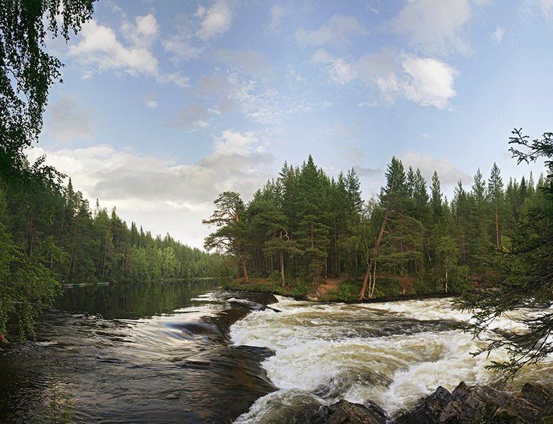 кольский, колвица, река, порог, белый Колвица. Порог Белый.photo preview