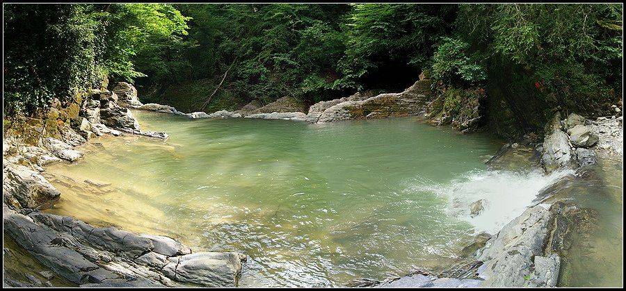 Дагомысские корытА. Автор: Григорий Иващенко кавказ, река, лето, горы,, Григорий Иващенко