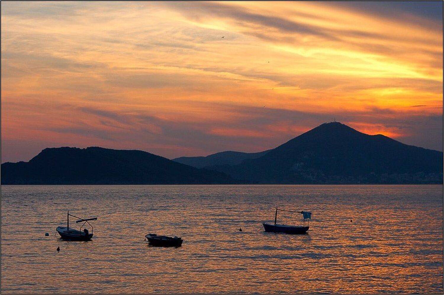 черногория, море, закат, Kirill V. Lobanov